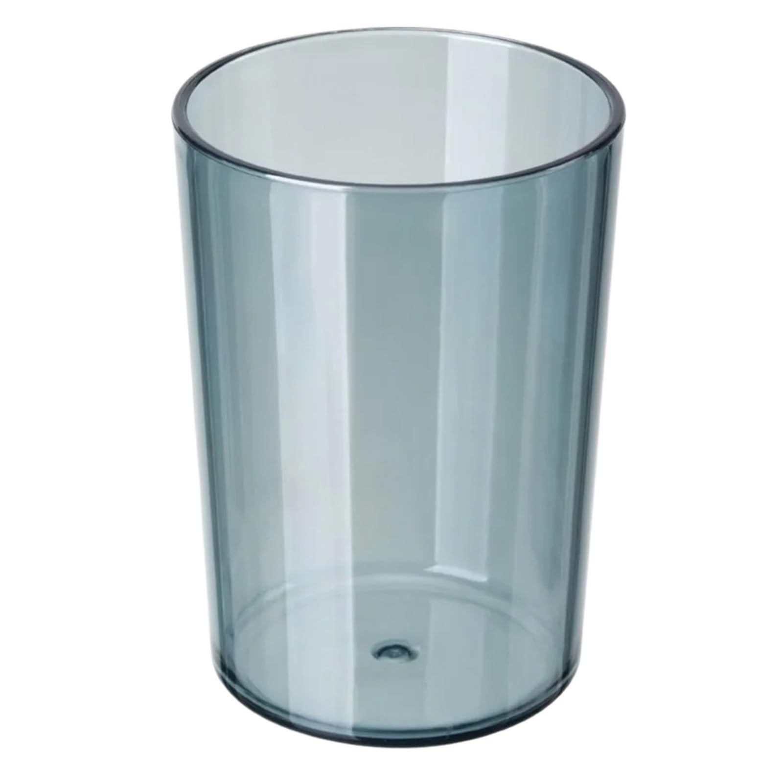 3pcs Mouthwash Cup Drink Clear Solid Color Toothbrush High-capacity Tooth Glass Bathroom For Toothpaste(Blue)