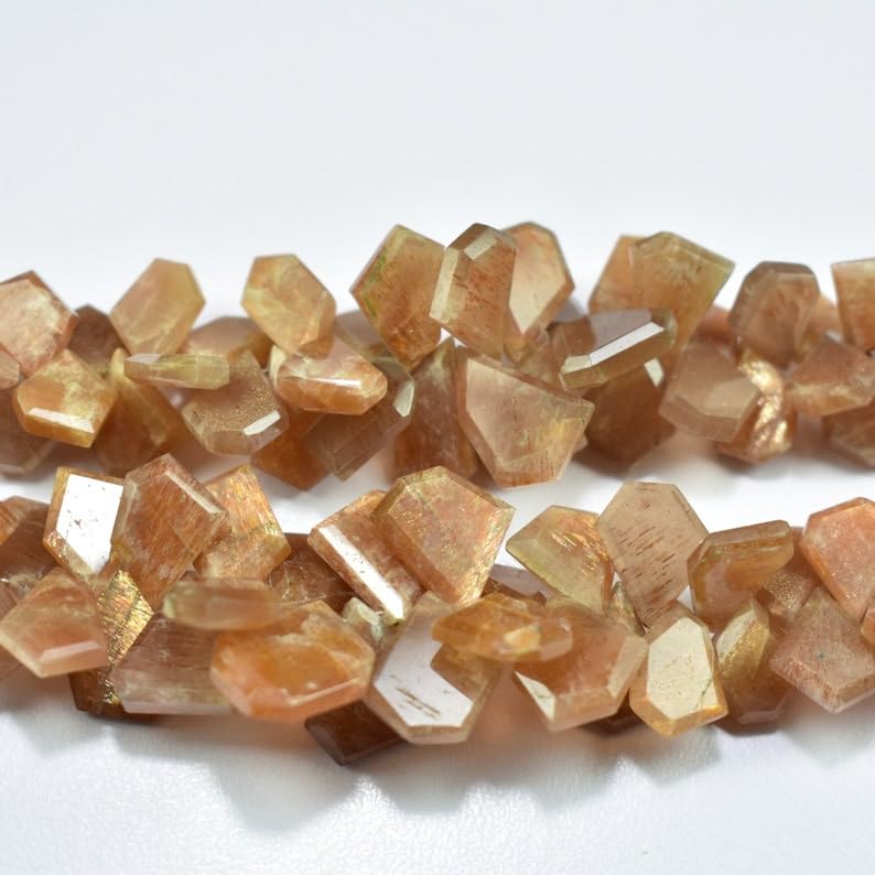 Pierre de soleil de qualité supérieure pour colliers de luxe