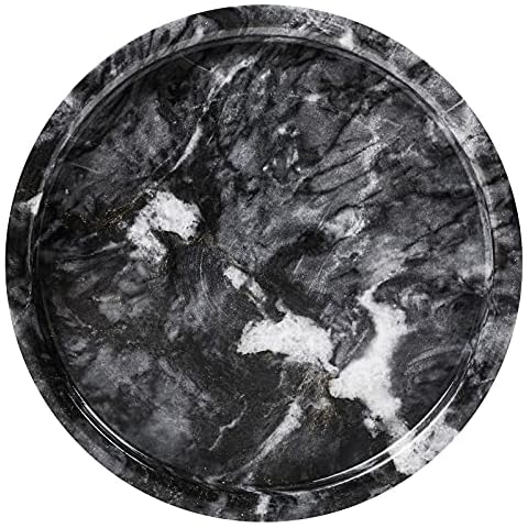 Marble Stone Decorative Serving Tray Marble Jewelery Tray 7.8 Inches Cover