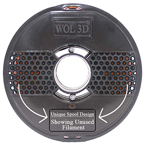 Image of WOL3D 1kg 2026 New PLA PRO+ with Improved Formula (Chocolate Brown) Made in India 3D Filament.