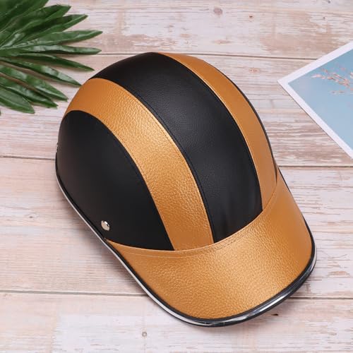 Casque de baseball noir facile à porter avec structure solide en ABS