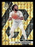 Basketball Trading Card 2024-25 Panini Mosaic Mosaic Reactive Yellow #109 Julian Champagnie EX++ Excellent++ Spurs