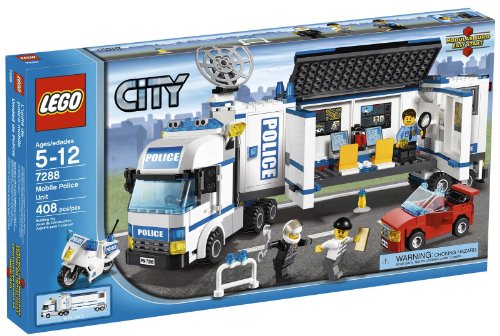 LEGO City - 7288 - Jeu de Construction - L' Unité de Police Mobile