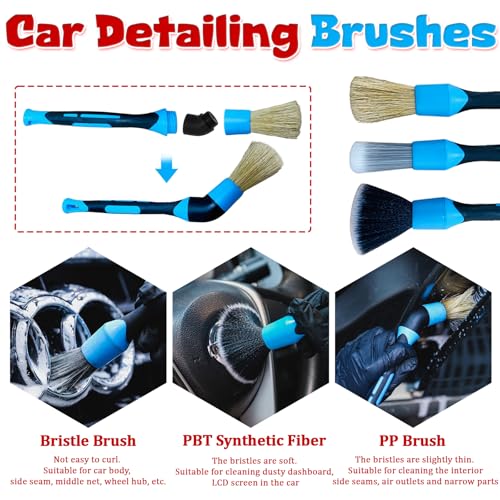 Spray Bottle Holder Wall Mount, 22Pcs Car Detailing Bottle Holder Rack Set by TAILIKANG - Used condition - Image 5