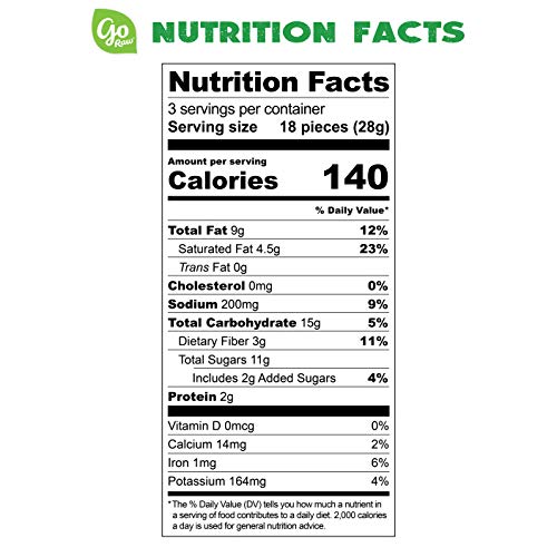 Go Raw Organic Cookie Crisps, Sweet Crunch, 3 oz. Bags (Pack of 6) — Superfood | Paleo | Gluten Free Snack Crisps | Vegan - Thumbnail 5