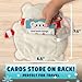 Chuckle & Roar Sensory Seek & Find Scavenger Hunt Plush Polar Bear Game for Ages 3 and Up - Great On The Go Learning Toy for Toddlers