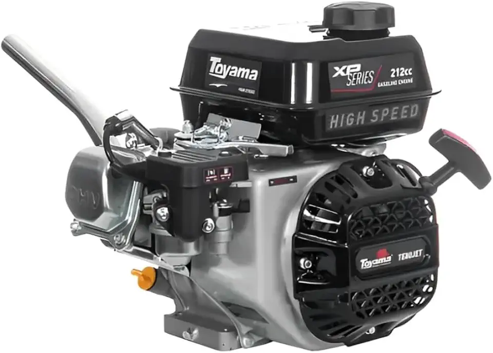 Motor Gasolina Toyama Jet 8,1hp com Escapamento Direto Partida Manual Te80jet-hs-xp