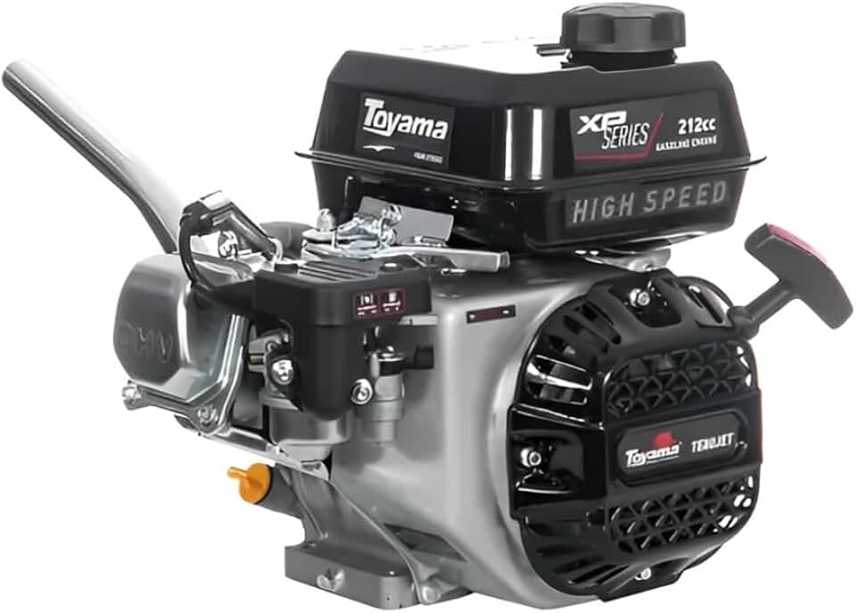 Motor Gasolina Toyama Jet 8,1hp com Escapamento Direto Partida Manual Te80jet-hs-xp