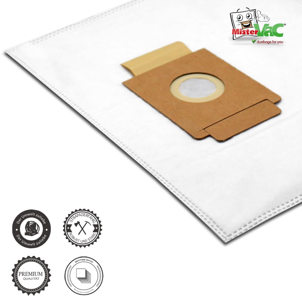 Selbstentleerende Beutel Für Conga 15090 Spin - 4 Stück Feinstaub Filterbeutel