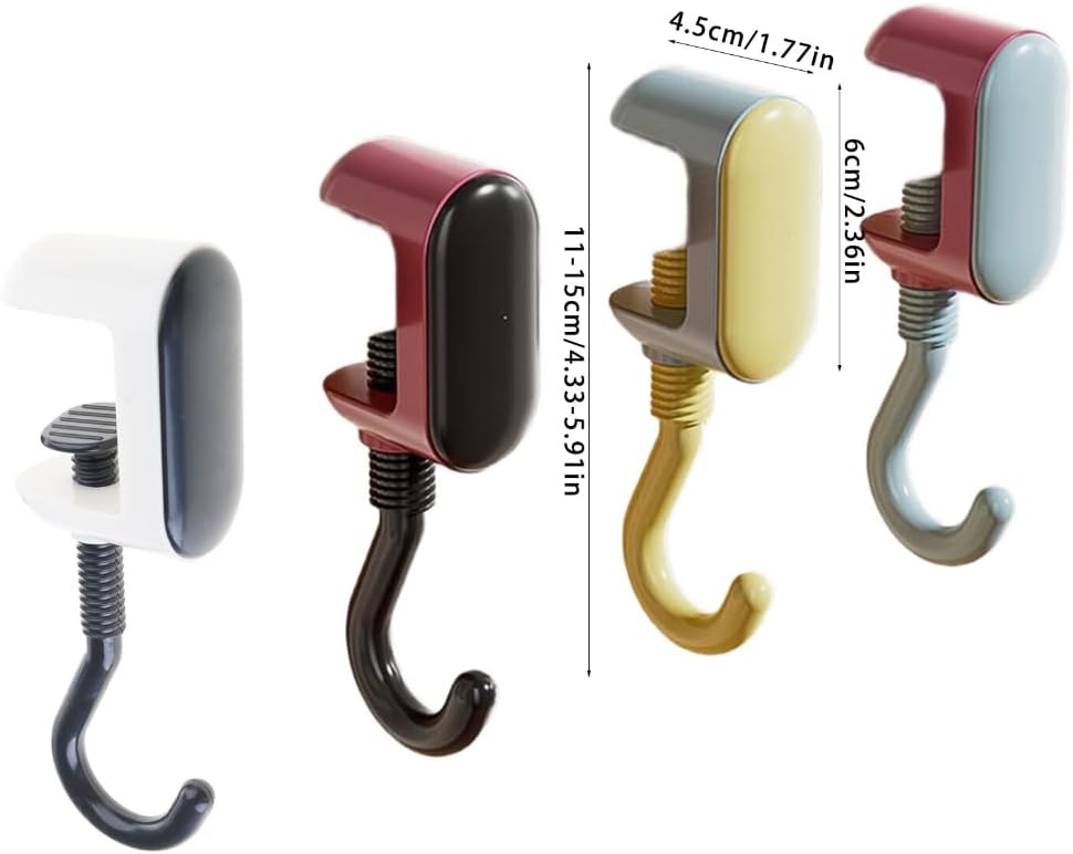 2 Pieces Handheld Tabletop Bag Holders Accessory for Office Environment image 5