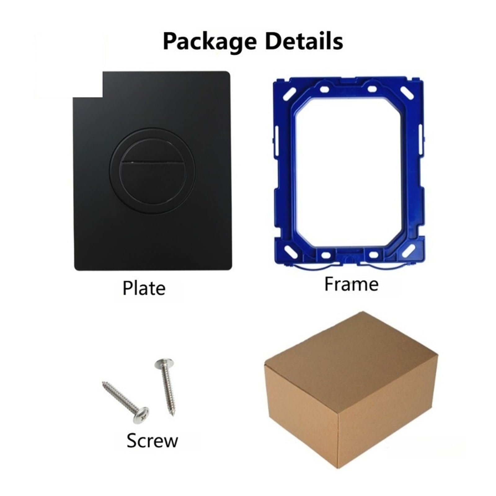 Compatible Con Grohe GD2, Placa De Descarga Doble Neumática De 156×197 Mm | 38966 / 38732 / 38506, actuador de patín neumático, cisterna empotrada, bañera, modernización, ajuste a presión