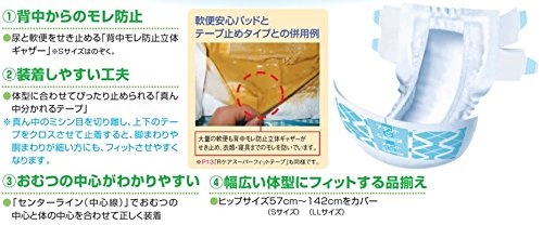 大王製紙 アテント テープ止め Mサイズ 4パック