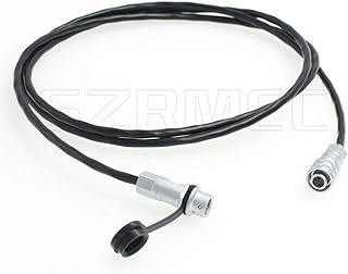 SZRMCC Weipu 2 Pin Male to 2 Pin Female Extension Power Cable for Blackmagic Pocket Cinema Camera 4K BMPCC