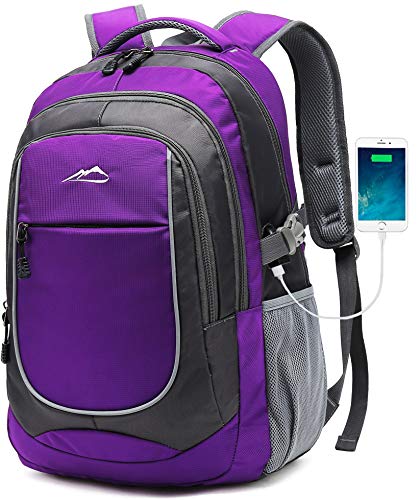 Backpack for School Bookbag College Student Travel Business Hiking Fit Laptop Up to