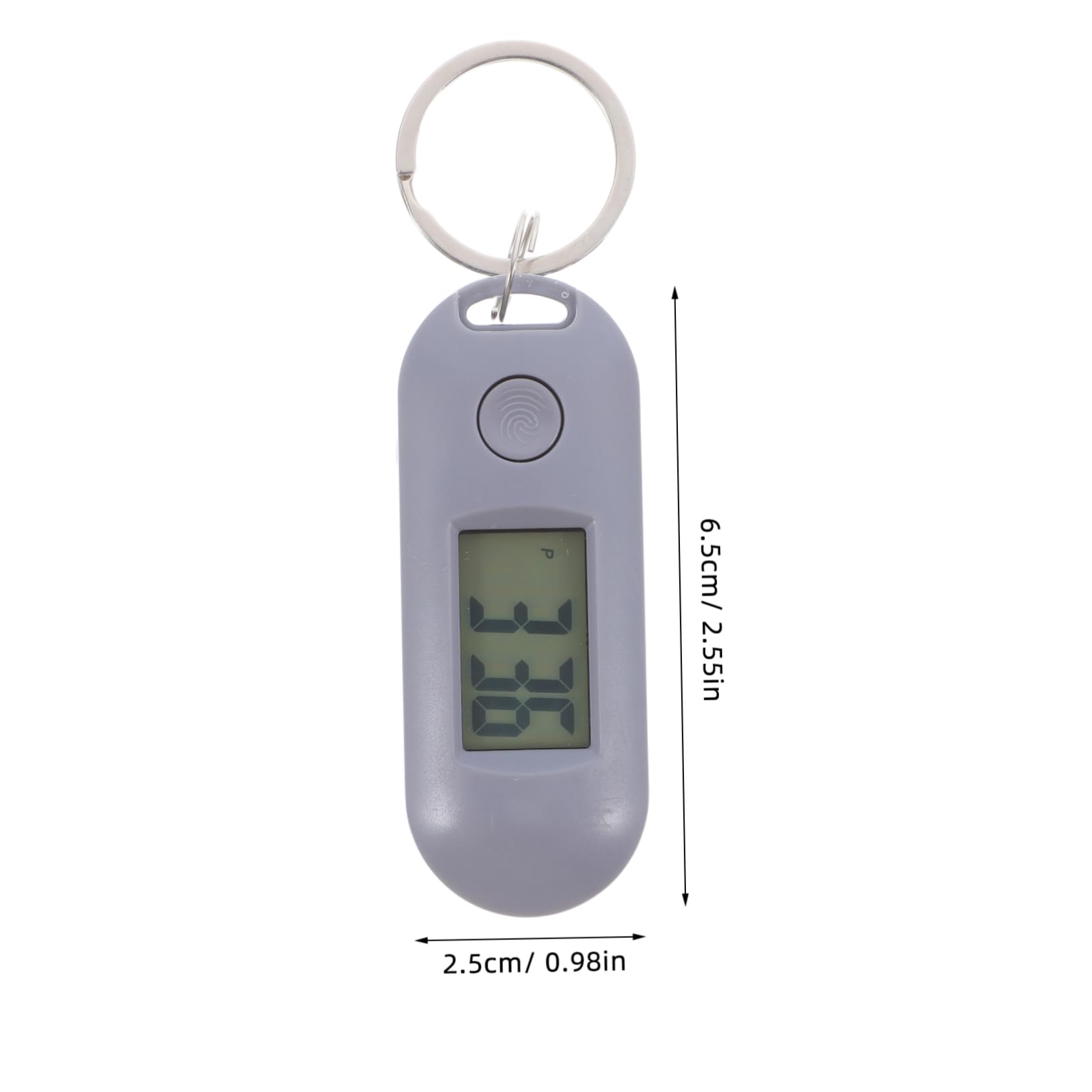 HEMOTON Porte-Clés Montre Enfant Porte-Clés Numérique pour Petit Porte-Clés Montre Numérique Étudiant Montre Intelligente Porte-Clés Horloge Numérique Porte-Clés Bague Numérique Montre
