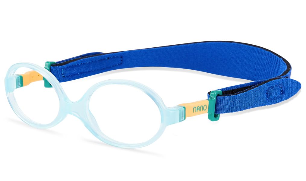 GAFAS NANO BABY - CUB 3 0_1-2 AÑOS C: AZUL CRISTAL/VERDE/NARANJA CLARO/40x15x115 Cura della persona e salute