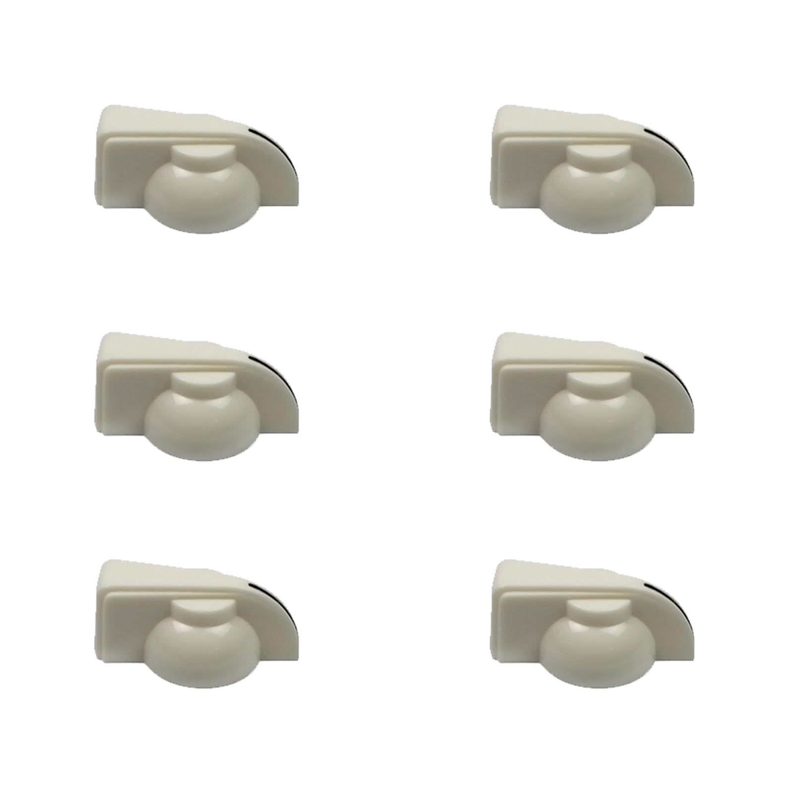 Xidonasuo 6Pcs Chicken Head Pointers Knob Effect Pedal Knobs Replacement Guitar Amplifier Knobs Easy to Use Big Chicken Head