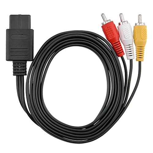 Generic Composite AV Cable for Nintendo N64 Gamecube - Nintendo 64