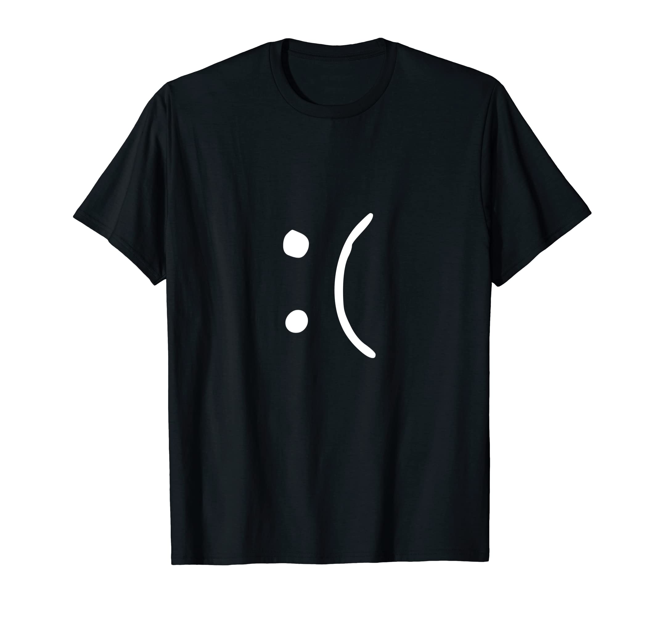 Sideways Sad Face TeesSideways Sad Face T-Shirt