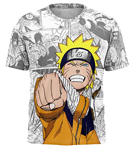 Camiseta Naruto Raposa Anime Infantil E Adulto #naruto 1 (4)