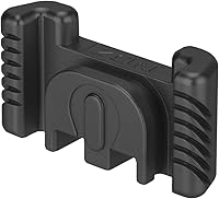 Vista 4 de NDZ Performance Placa trasera de aluminio con asistencia deslizante para Glock 1-5 Glock 17 19 19 19 x 22 23 24 26 27 31 32 33 34 35 45 47 49, Negro