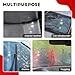 NELYAT Car Glass Oil Film Cleaner,Hydrophobic Glass Coating for Windshield Improves Clarity and Visibility,Windshield wiper for all vehicles (1, Red)