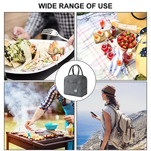 1 borsa termica isolata per il pranzo con 3 posate...