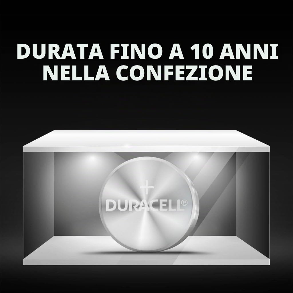 10X Duracell CR 1/3N 2L76 CR11108 Con Litio (10 Blister Da 1 Batteria) 10 Pile