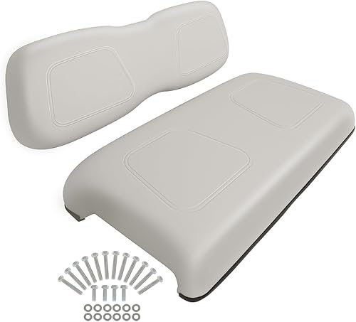 Cojines de repuesto para asiento delantero de carrito de golf para Club Car DS 2000.5-up, juego de cojines para carrito de golf para asiento