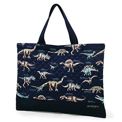 レッスンバッグ 男の子 キルティング 手提げ 通園 お稽古バッグ 子供用 恐竜ミュージアム カラフルキャンディスタイル N0246800