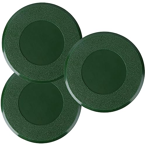 BESPORTBLE Plastic Golfing Putting Cup Covers 3 Pack Golf Activities Practice Tool Hole Cap Turf for Outdoor Golf