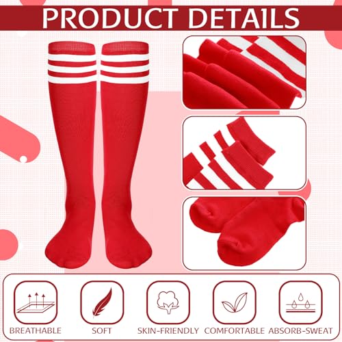 Image of Panitay 2 /12 /16 /24 Pairs Softball Soccer Socks Glitter Eye Black Stickers Team Spirit Accessories for Youth Women Sport Wear
