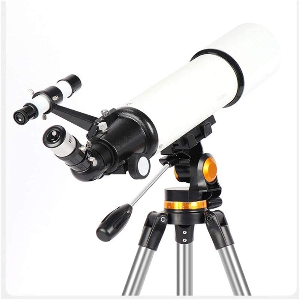 Telescopio astronomico rifrattore per Principianti Portatile per Bambini e Adulti e Accessori Inclusi Telescopio per Principianti Regolabile per Bambini Adulti