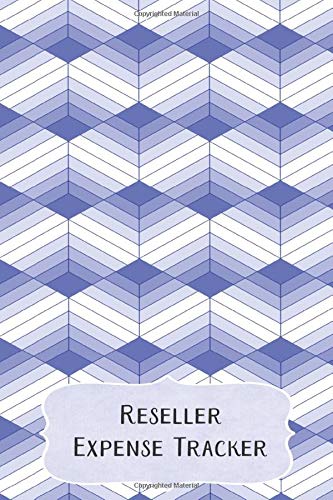 Independently published Reseller Expense Tracker: Purple Geometric Cover, For Thrifters: track cost, mileage, what you bought and from Where, Easy Thrifting Inventory Log