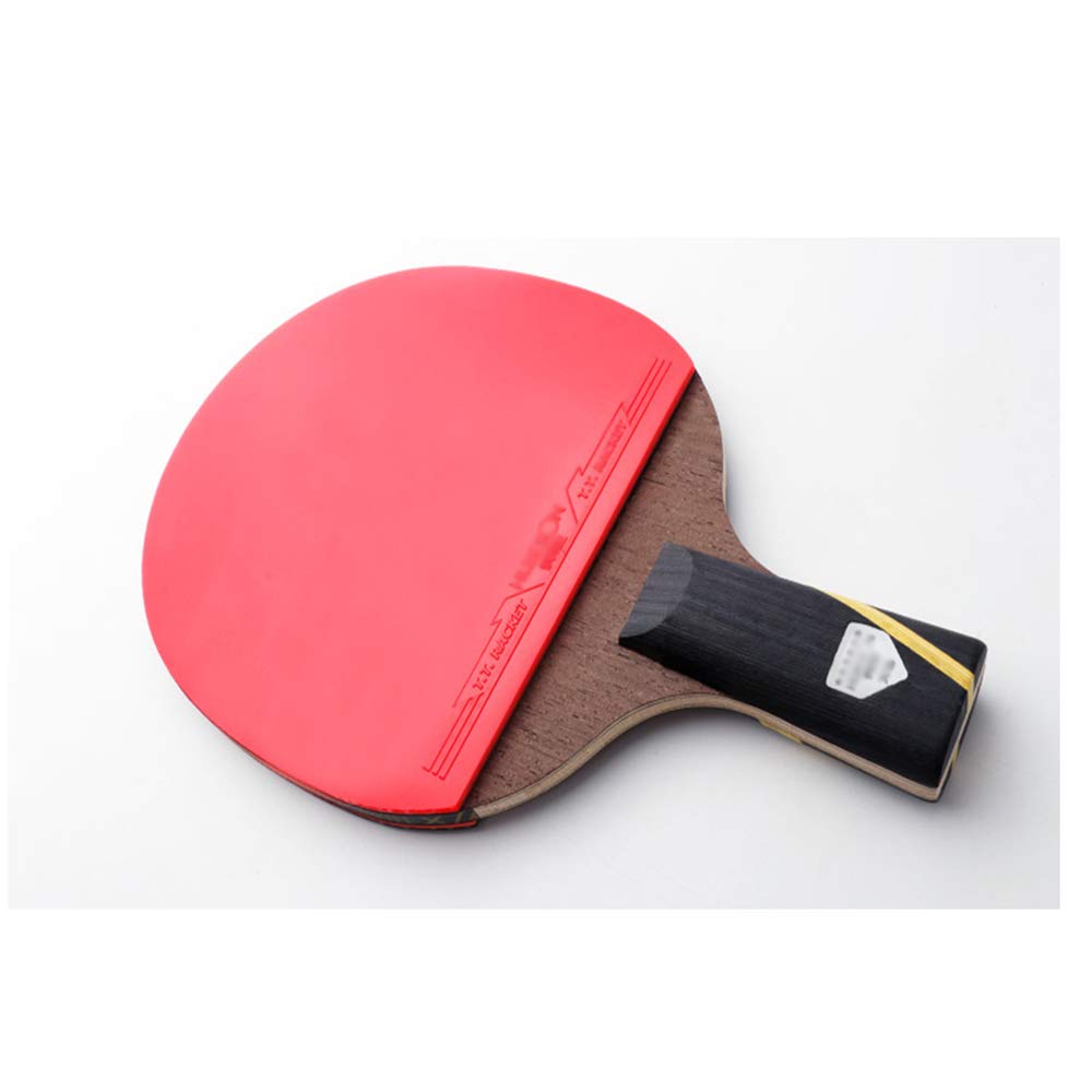 rakietka do ping ponga， Zestaw rakietek do ping-ponga, 6 gwiazdek, odpowiedni dla średnio zaawansowanych i zaawansowanych/jak pokazano/krótki uchwyt(Short handle)