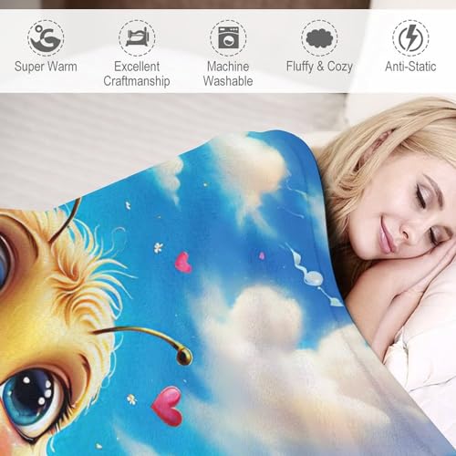 Manta de franela para sofá de 180x200 cm lavable 6