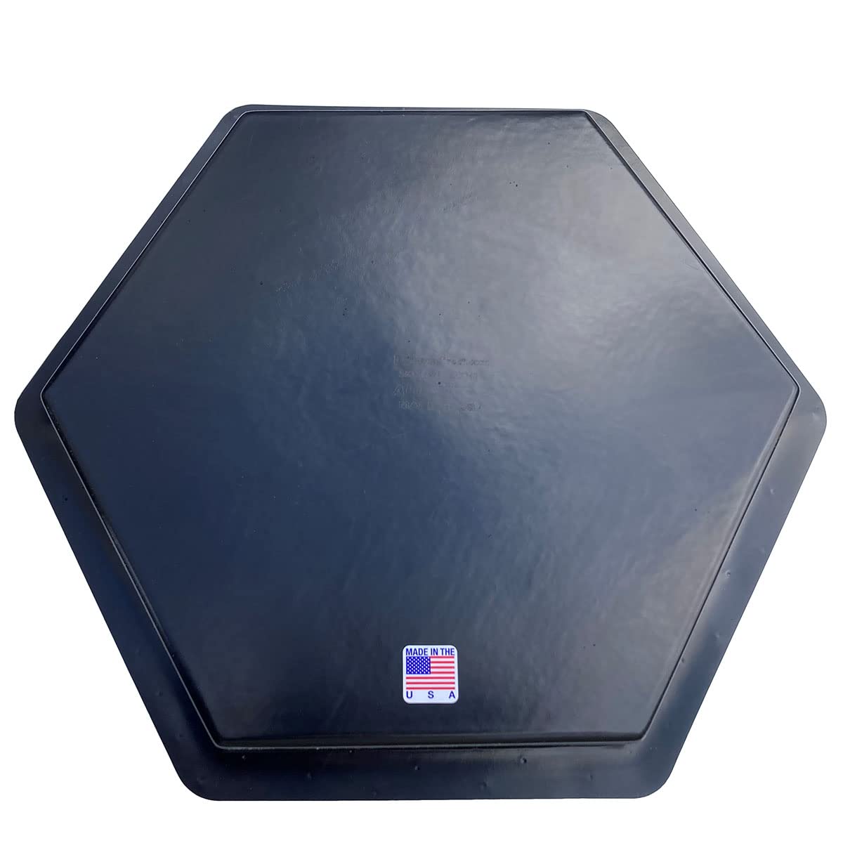 AUTUMN 16" Hexagon Stepping Stone Mold - DIY Concrete Cement Path Maker for Garden Walkway - Made in USA - Decorative Hexagonal Garden Statue & Pathway Mold