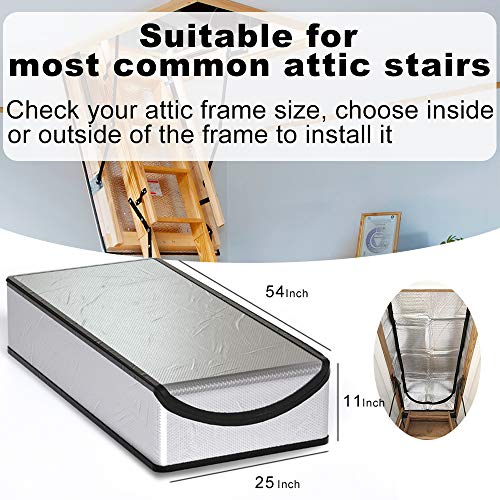 image for LEMOONE Attic Stairs Insulation Cover 25