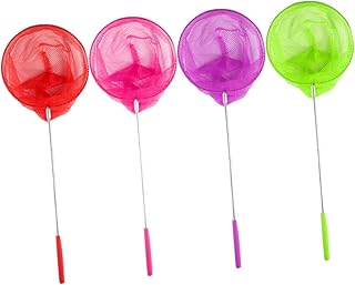 TOYANDONA Butterfly Catching Net 4pcs Nature Exploration Toys Kids Lawn Toy Telescopic Catcher catching Fishing s for Butterfly Catcher Net
