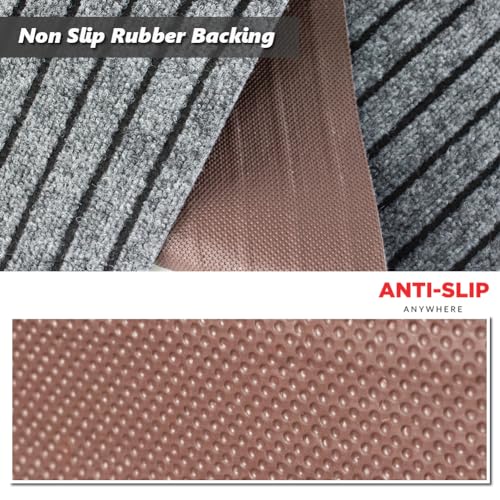 Goasis Lawn Gl 2'~82' Custom Sizes Runner Rug Mat Indoor Outdoor Utility Carpet,Area Rugs With Non Slip Rubber Backing For Hallway Kitchen Entryway Balcony Garage Stair Laundry thumb #2