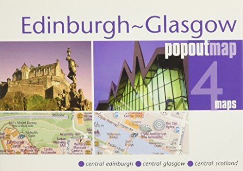 Preisvergleich Produktbild Edinburgh and Glasgow PopOut Map (Popout Maps)