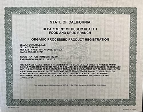 Bella Terra Oils Cucumber Seed Oil 4 Oz 100% Pure Cold-Pressed Unrefined Organic Lightweight Natural Moisturizer For Skin Hair #TOP3