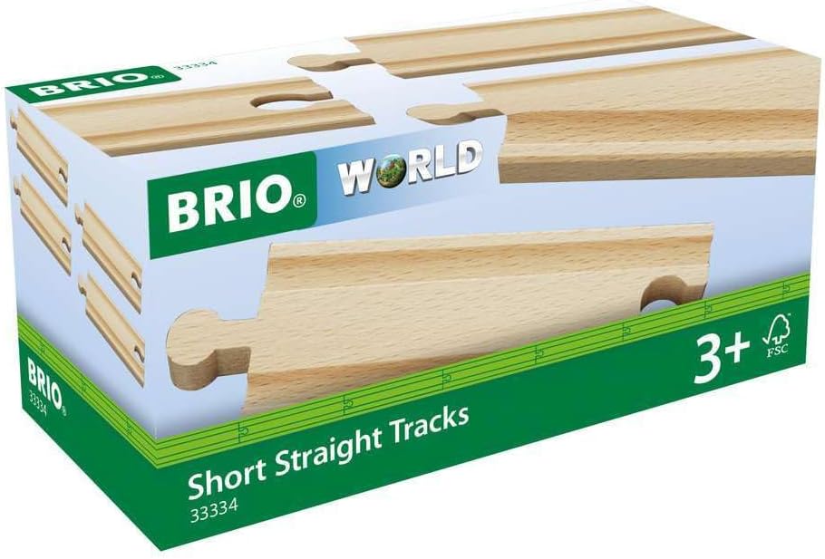 BRIO Short Straight Tracks