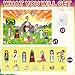Tiamon Easter Felt Set Make He is Risen Felt Scenes Resurrection Story Board Set with 14 Pcs Detachable Ornaments Wall Decor Jesus DIY Crafts Kit for Easter Party, Spring Activity