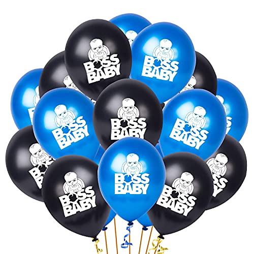 Party Propz Boss Baby Birthday Decorations Items Kit 55Pcs Combo Set