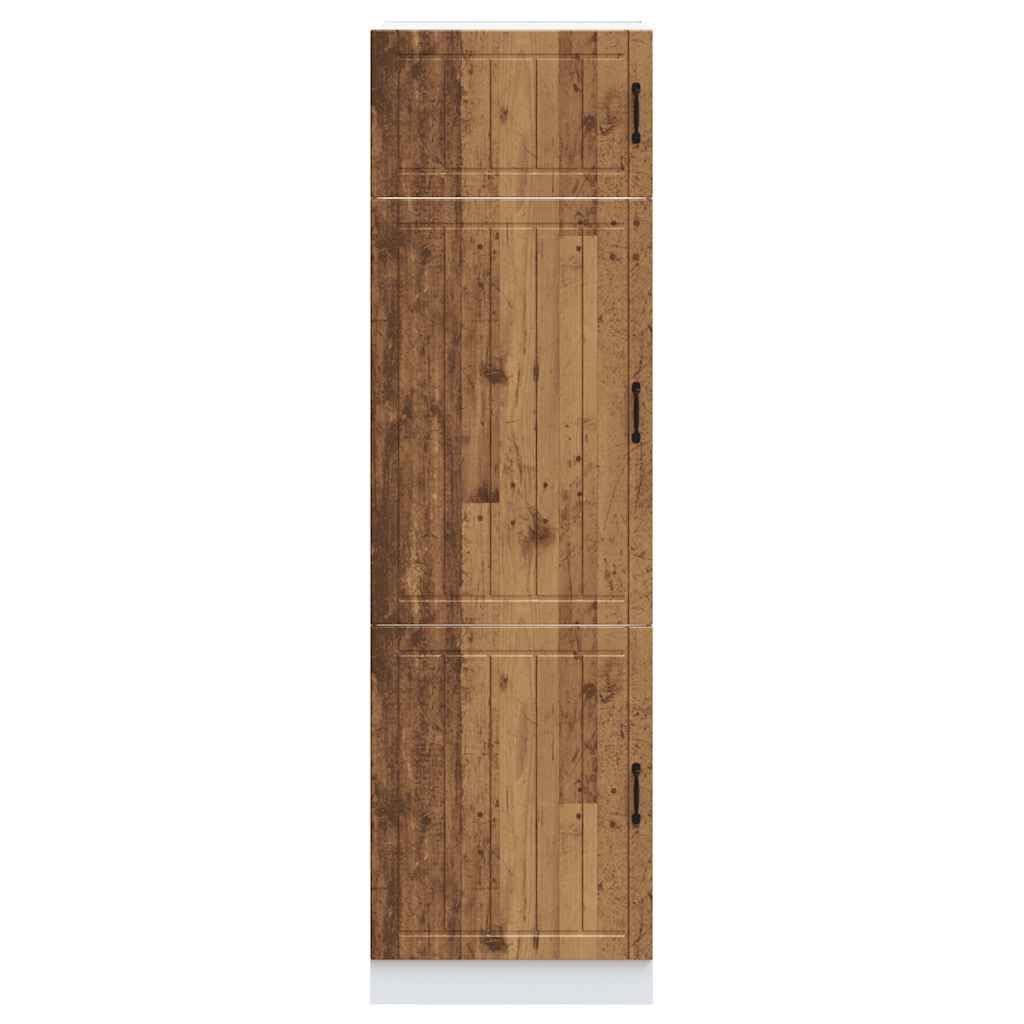 SYDE Armoire de cuisine en bois d'ingénierie Pieds réglables
