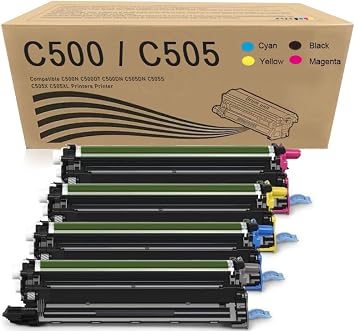 VersaLink C500/C505 Drum Cartridge Unit Compatible for Xerox C500 C505 Drum | 108R01481 108R01482 108R01483 Use for Versalink C500 C505 C500N C500DT C500DN C505DN C505S C505X C505XL Printer
