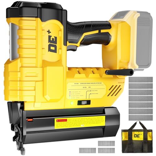 DeForce 18GA Cordless Brad Nailer with 2 Nails