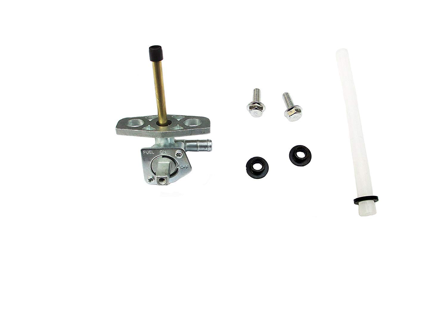 Fuel Shutoff Valve For Honda ATV & UTV - Replacement Petcock With Lever Screw For Multiple Models