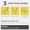 JusArt 3 Pack White Permanent Markers, 0.7mm Fine Point White Acrylic Markers for Rock Painting, Art Projects, Ceramic, Glass, Wood, Metal, Fabric, DIY, Ideal Paint Marker for Art Supplies #5